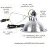 Simple Deluxe HIWKLTCLAMPLIGHTMX4 Paquete de 4 lámparas_3