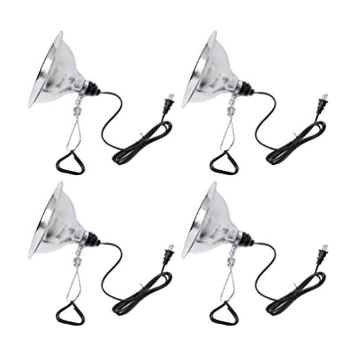 Simple Deluxe HIWKLTCLAMPLIGHTMX4 Paquete de 4 lámparas