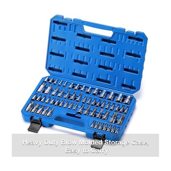 CASOMAN Master Torx Juego de 60 tomas de corriente Torx y