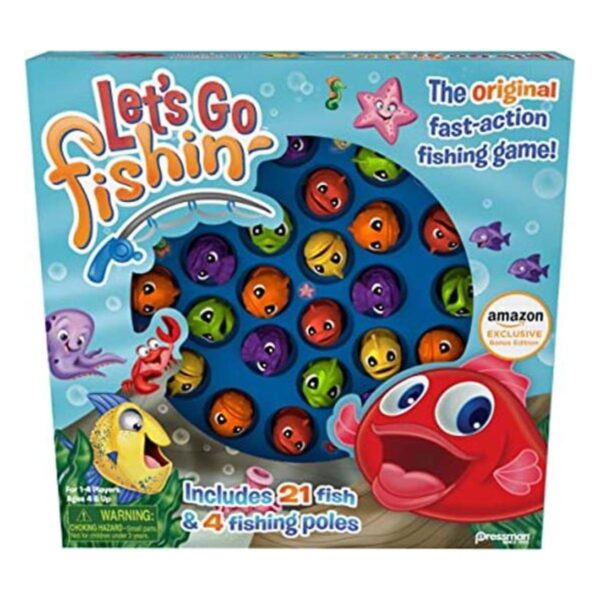 Pressman Amazon Exclusive Bonus Edition Lets Go Fishin_1