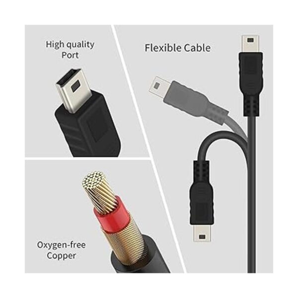 Duttek Cable adaptador de audio AUX macho de 90 grados 3_4