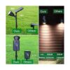 JSOT Luces solares brillantes de 600 lúmenes para_2