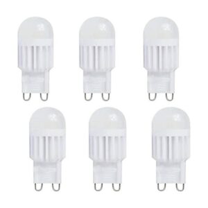 Lxcom Lighting G9 Bombilla LED 3 W regulable lámpara de_1