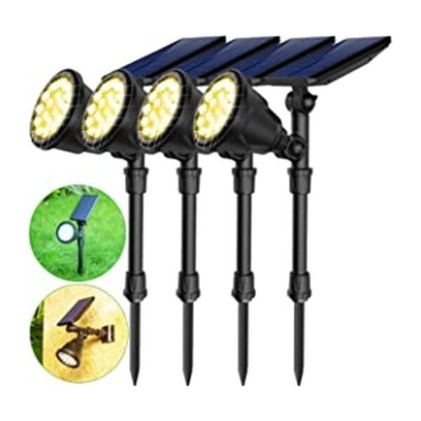 JSOT Luces solares brillantes de 600 lúmenes para_1