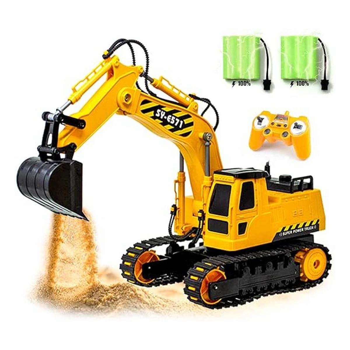 Gili Juguete excavadora de control remoto auto de juguete