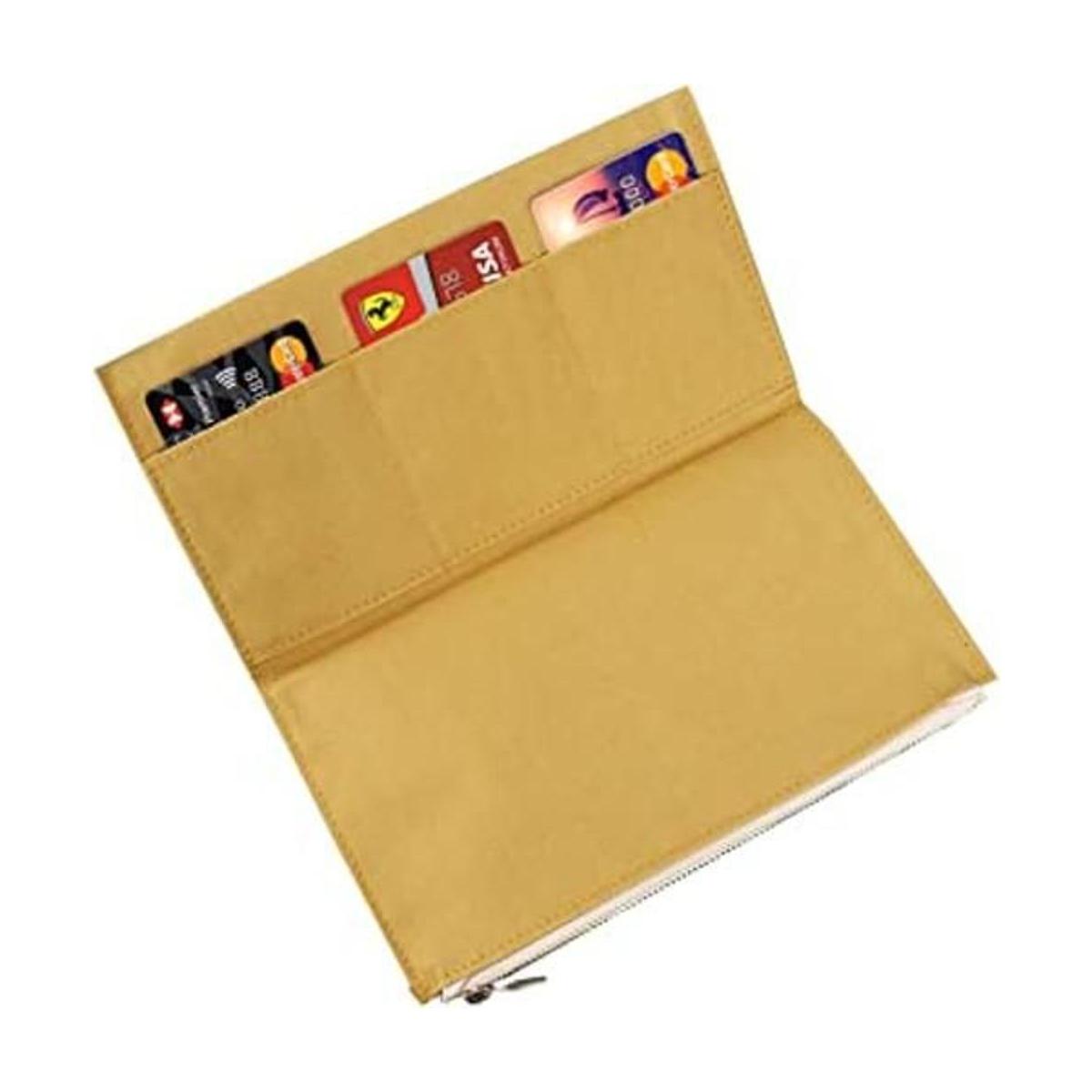 Moterm Bolsillo de lona con cremallera para cuaderno de