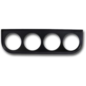 MOTOR METER RACING Universal 2 Quad Gauge Panel de_1