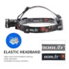 BORUiT RJ2166 1000 lúmenes T6 LED faro con luz blanca 3_3