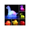 Juego de 6 juguetes flotantes iluminados de dinosaurios