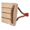 KINJOEK Columpio de madera de 15.8 x 6.3 pulgadas asiento