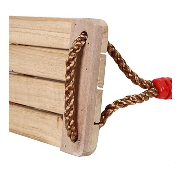 KINJOEK Columpio de madera de 15.8 x 6.3 pulgadas asiento