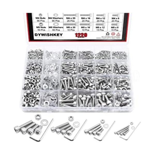 DYWISHKEY 1220 piezas M2 M3 M4 M5 304 de acero inoxidable_1