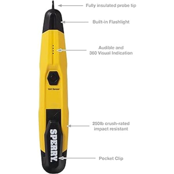 Sperry Instruments VD6508 Detector con linterna por vida_2