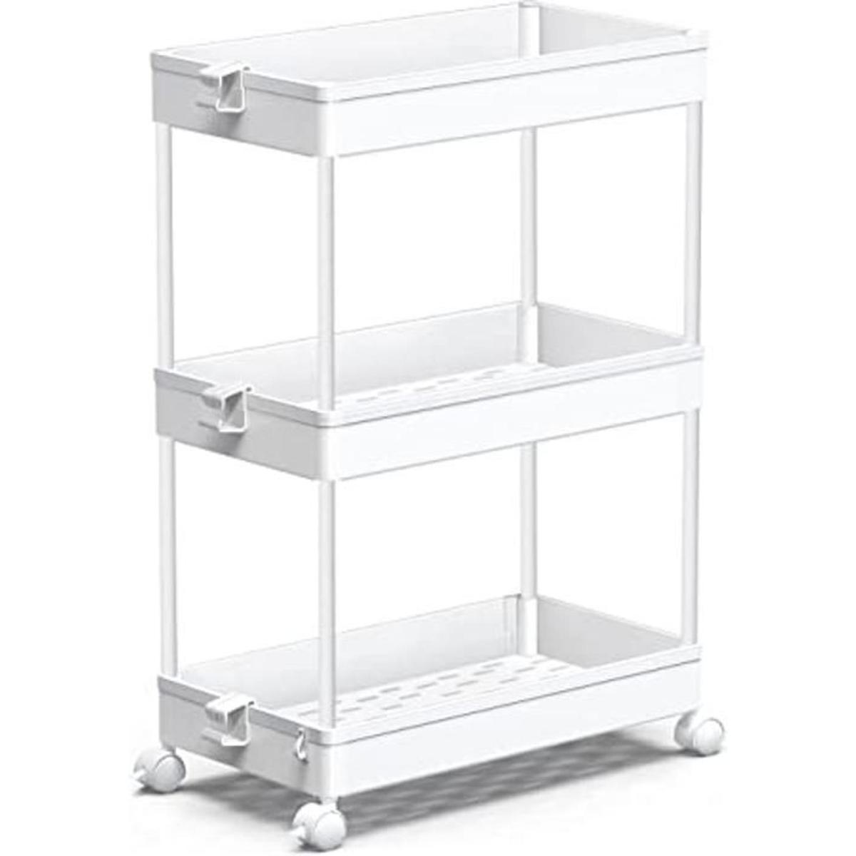 SPACEKEEPER Carrito de almacenamiento deslizante de 3