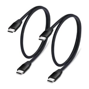 Besgoods Cable corto USB C a USB C cargador USB 2.0 tipo