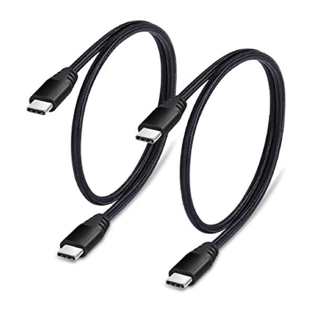 Besgoods Cable corto USB C a USB C cargador USB 2.0 tipo