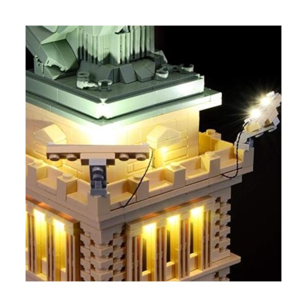 Briksmax Kit de iluminación LED para arquitectura estatua_5