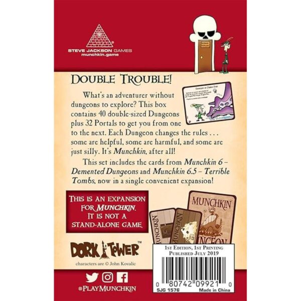 Steve Jackson Games Munchkin 6 Calabozos dobles_3