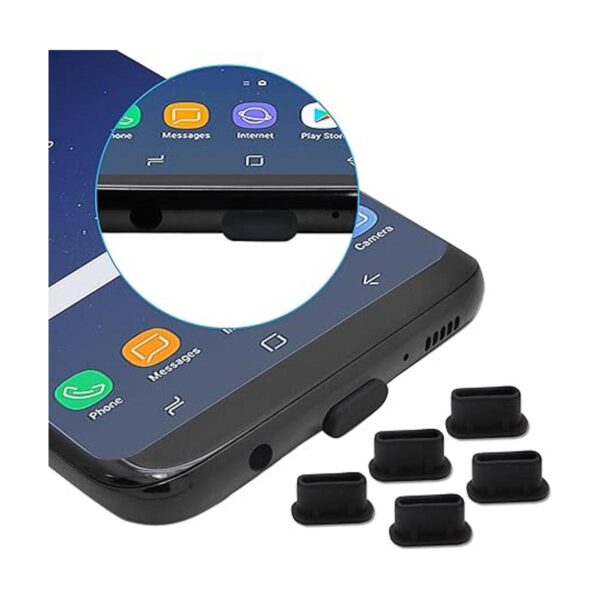 PortPlugs Tapones de polvo USB C 50 unidades compatibles_3