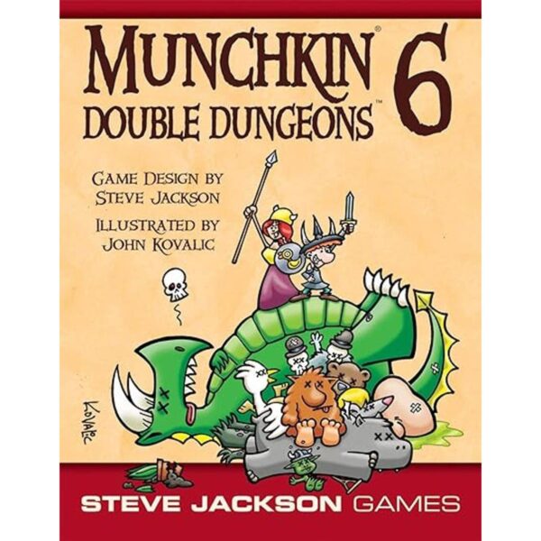 Steve Jackson Games Munchkin 6 Calabozos dobles_2