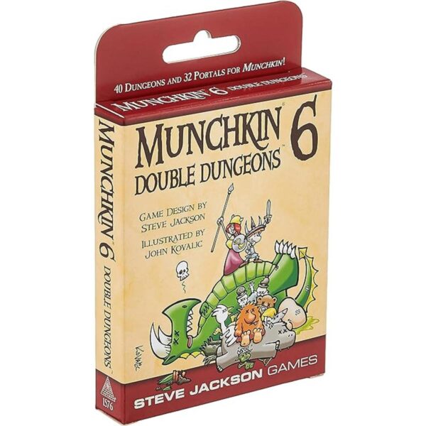 Steve Jackson Games Munchkin 6 Calabozos dobles_1