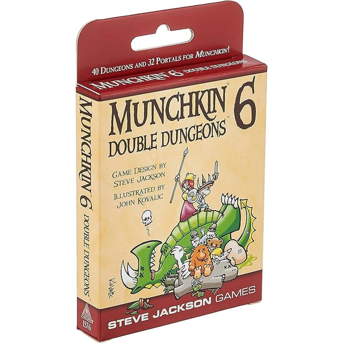 Steve Jackson Games Munchkin 6 Calabozos dobles