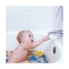 FEIDOL Alfombrilla de baño antideslizante para bebé con