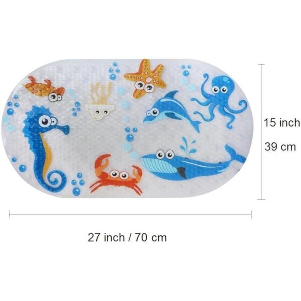 FEIDOL Alfombrilla de baño antideslizante para bebé con