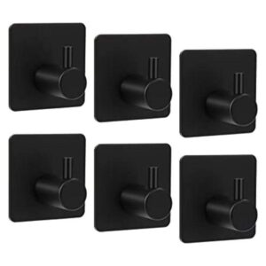 ShineMe Ganchos adhesivos resistentes de acero inoxidable