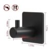 ShineMe Ganchos adhesivos resistentes de acero inoxidable