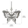 Saim Extensor de ventilador con colgante de mariposa_2