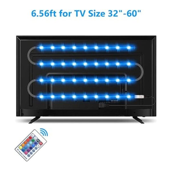 SolarLang Kit de retroiluminación LED para TV con control