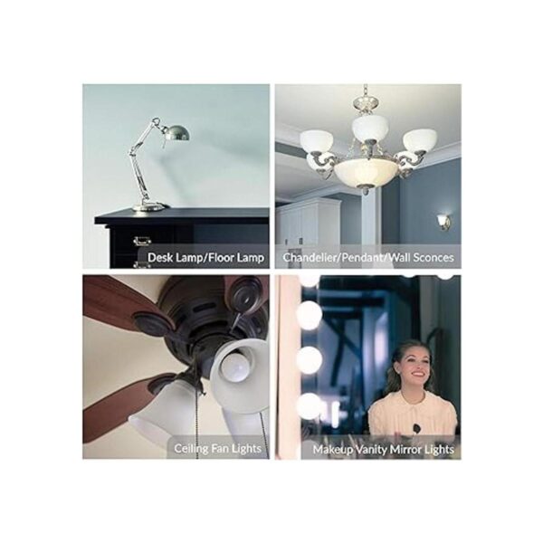 Simba Lighting Candelabro LED Base E12 G14 Bombilla de