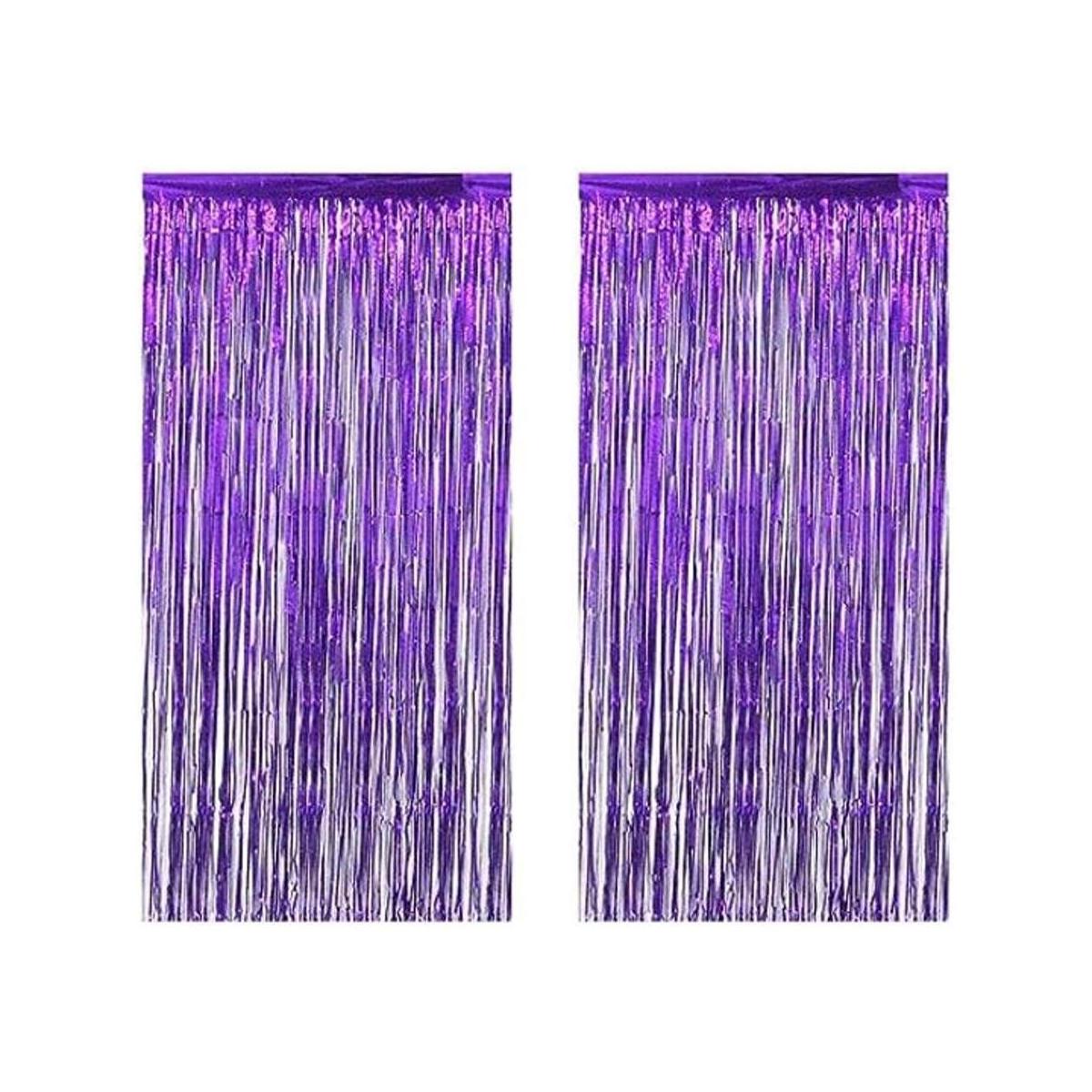 Intoy 2 unidades de cortinas de flecos de papel de