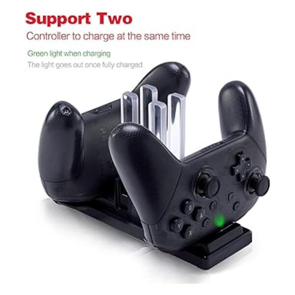 Base de carga para Nintendo Switch estación de carga 6 en_4