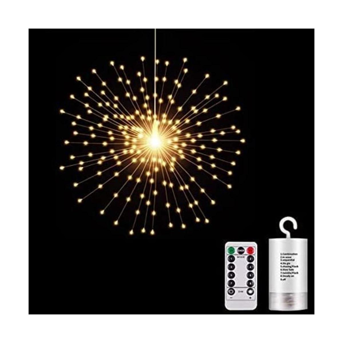 Luces decorativas colgantes 200 luces LED de fuegos