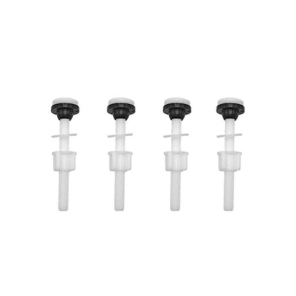 Juego de 4 tornillos de plástico para tanque de inodoro_1