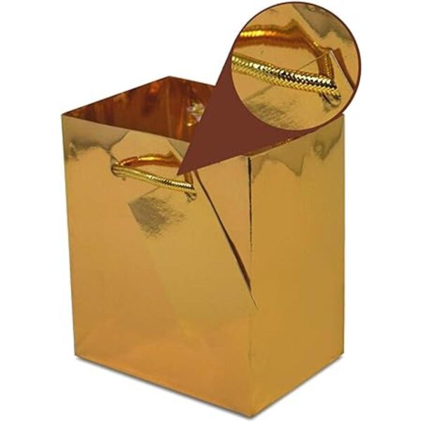 Bolsas de papel metálico extra pequeñas con asas_4