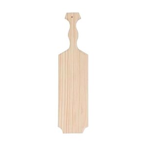 Battife Paleta de fraternidad griega de madera de pino sin_1