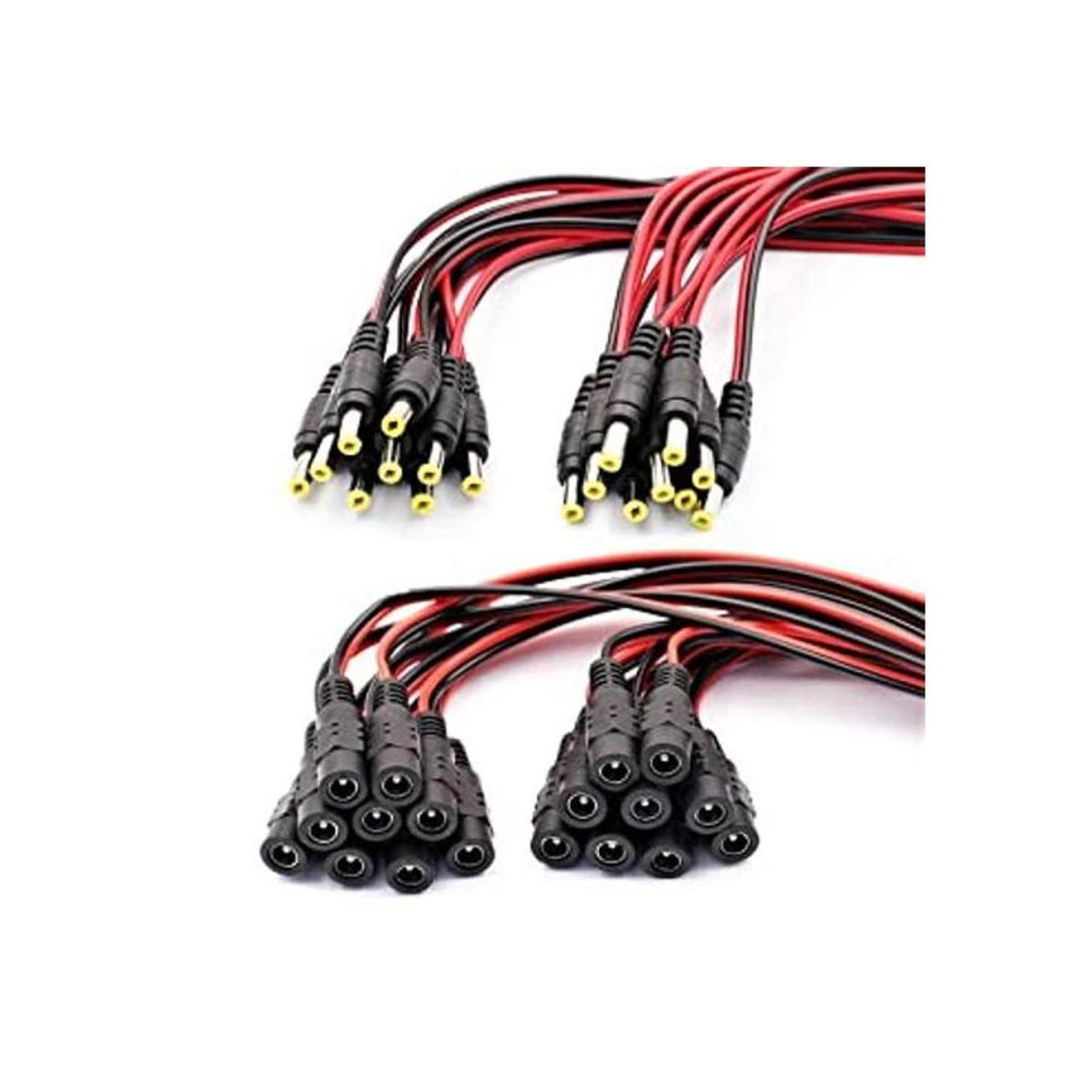 DaFuRui Paquete de 36 conectores de cable de alimentación