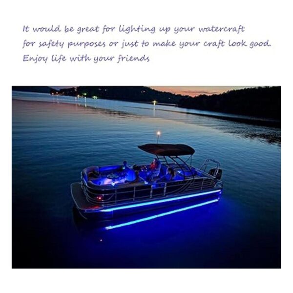 Tira de luces LED para barcos 12 V RGB para exteriores_3