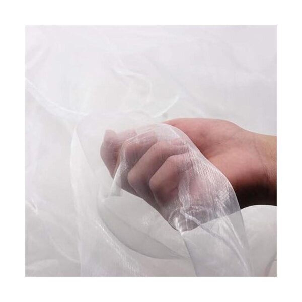 BIT.FLY Bufanda transparente de organza para mesa