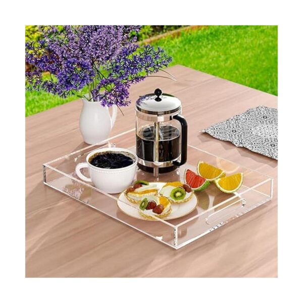 NIUBEE Lucite Bandeja para servir_3