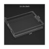 NIUBEE Lucite Bandeja para servir_2