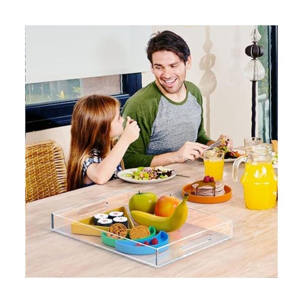 NIUBEE Lucite Bandeja para servir_6