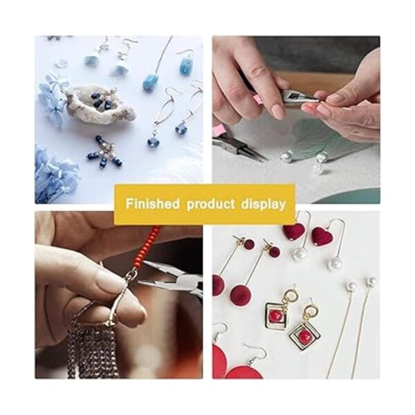 Kit de reparación de joyas de 982 piezas con anillos de_6