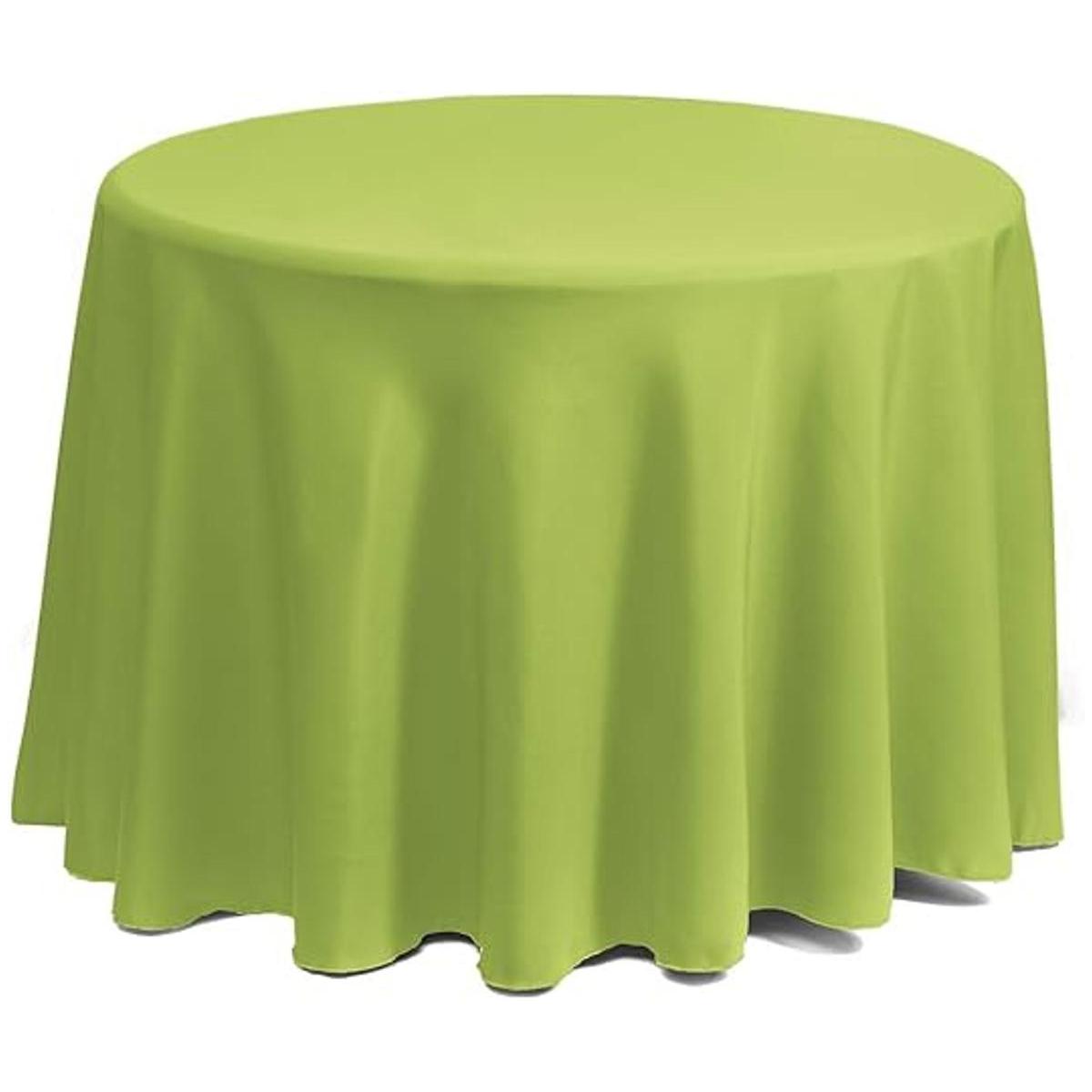 Gee Di Moda Mantel redondo de 120 pulgadas para mantel
