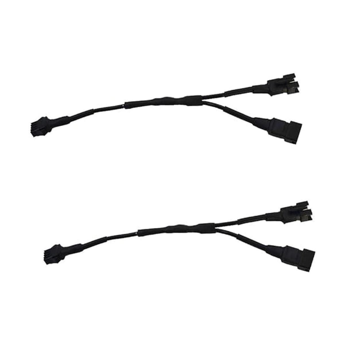 NBWDY Juego de cables de extensión LED RGB de 7.5 in 1 a