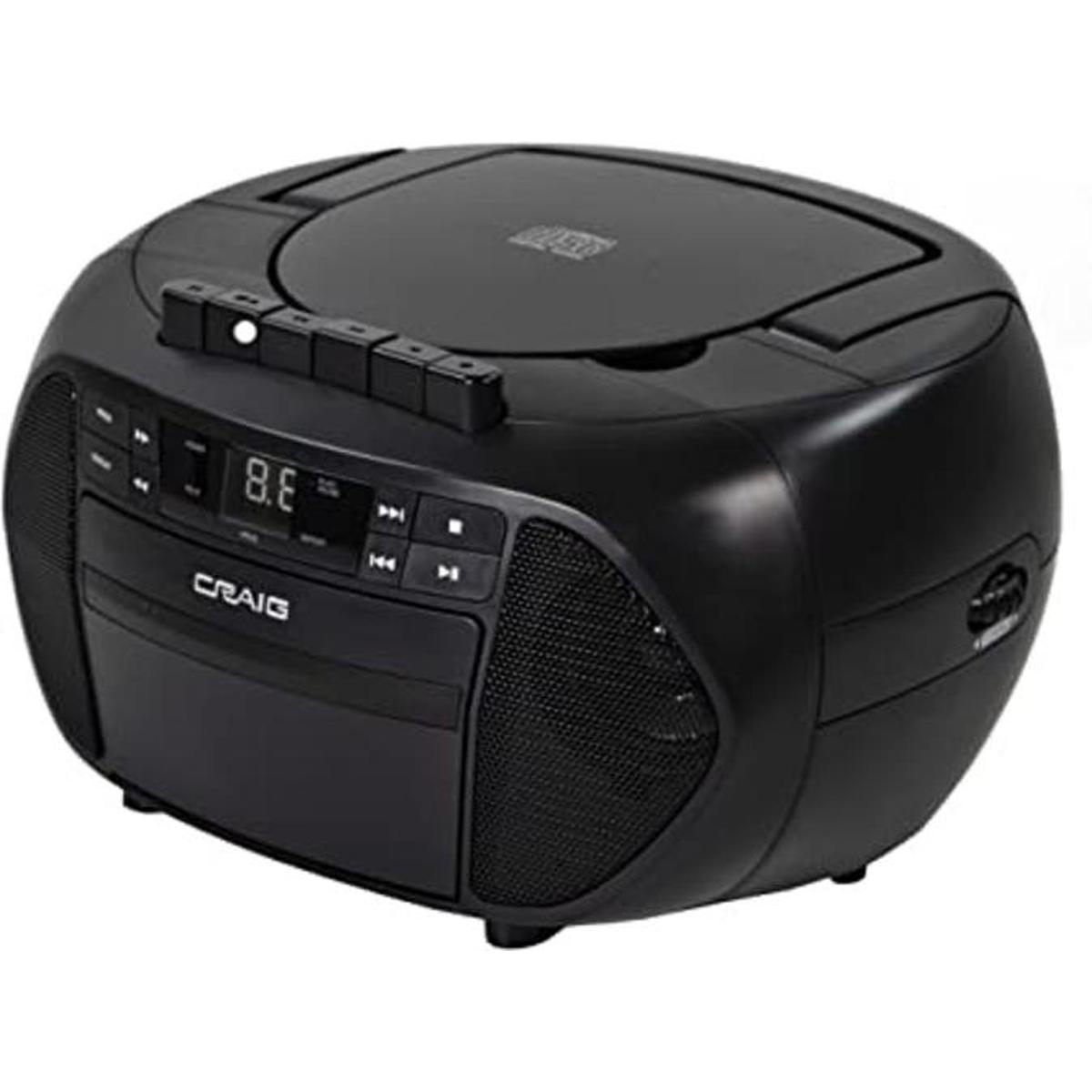 Craig CD6951 Caja de CD portátil de carga superior con