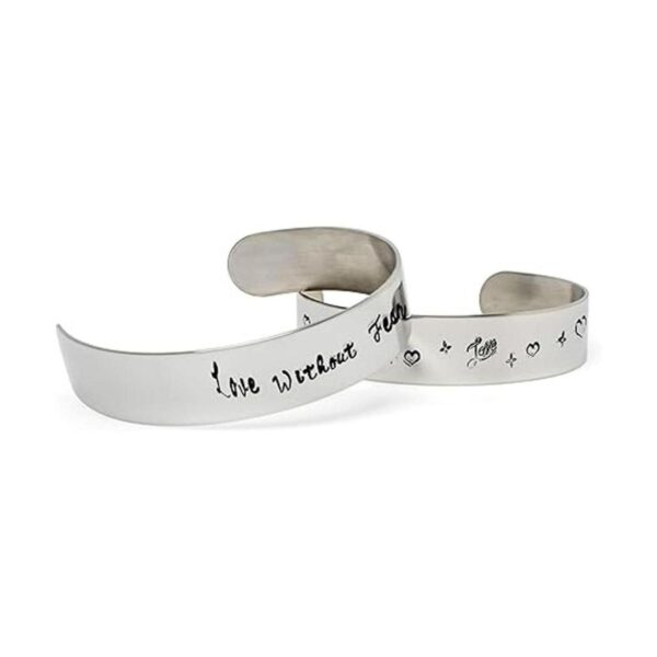 Bastex Pulsera en blanco para estampación y fabricación de